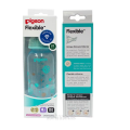 Pigeon Peristaltic Clear Nursing Bottle Rpp - Blue (Abstract) 240 ml 